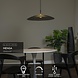 Lucide Premium MENGA - Hanglamp - Ø 60 cm - LED Dimb. - 1x18,6W 2700K - Fumé Lucide Premium MENGA - Hanglamp - Ø 60 cm - LED Dimb. - 1x18,6W 2700K - Fumé