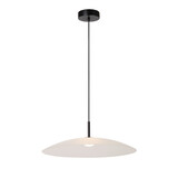 Lucide MENGA - Hanglamp - Ø 60 cm - LED Dimb. - 1x18,6W 2700K - Opaal | Premium Lucide MENGA - Hanglamp - Ø 60 cm - LED Dimb. - 1x18,6W 2700K - Opaal | Premium