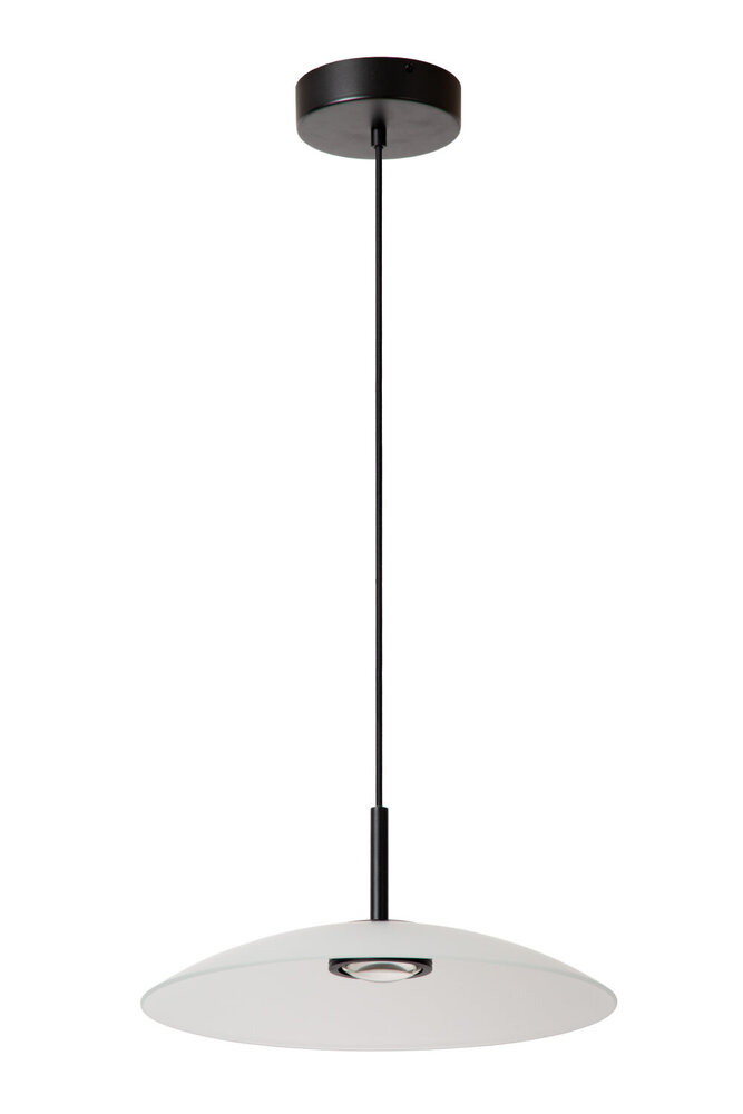 Lucide MENGA - Hanglamp - Ø 40 cm - LED Dimb. - 1x11W 2700K - Opaal | Premium Lucide MENGA - Hanglamp - Ø 40 cm - LED Dimb. - 1x11W 2700K - Opaal | Premium