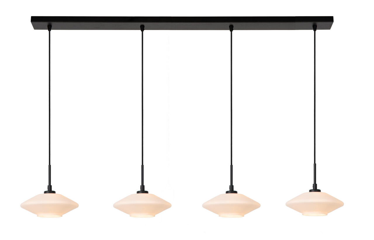 Lucide TREVOR - Hanglamp - 4xG9 - Opaal Lucide TREVOR - Hanglamp - 4xG9 - Opaal