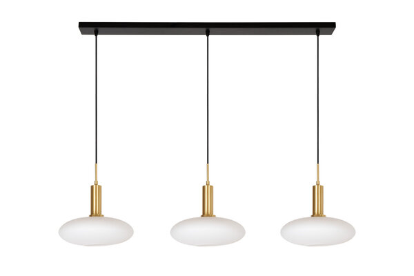 Lucide SINGALA - Hanglamp - 3xE27 - Mat Goud / Messing Lucide SINGALA - Hanglamp - 3xE27 - Mat Goud / Messing