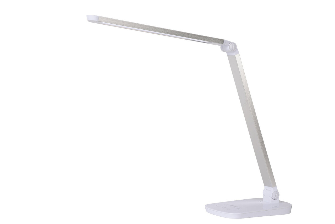 Lucide VARIO LED - Bureaulamp - LED Dimb. - CCT - 1x8W 2700K/6500K - Wit Lucide VARIO LED - Bureaulamp - LED Dimb. - CCT - 1x8W 2700K/6500K - Wit