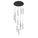 Lucide CALINA - Hanglamp - Ø 69,9 cm - LED Dimb. - 12x7,7W 2700K - Zwart | Premium Lucide CALINA - Hanglamp - Ø 69,9 cm - LED Dimb. - 12x7,7W 2700K - Zwart | Premium