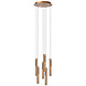Lucide GRIFFITH - Hanglamp - Ø 38 cm - LED Dimb. - CCT - 6x6W 2700K/4000K - Brons | Premium Lucide GRIFFITH - Hanglamp - Ø 38 cm - LED Dimb. - CCT - 6x6W 2700K/4000K - Brons | Premium