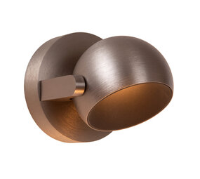 Lucide ESFERA - Plafondspot - Ø 11,2 cm - LED Dimb. - 1x11W 2700K - Grijs ijzer | Premium