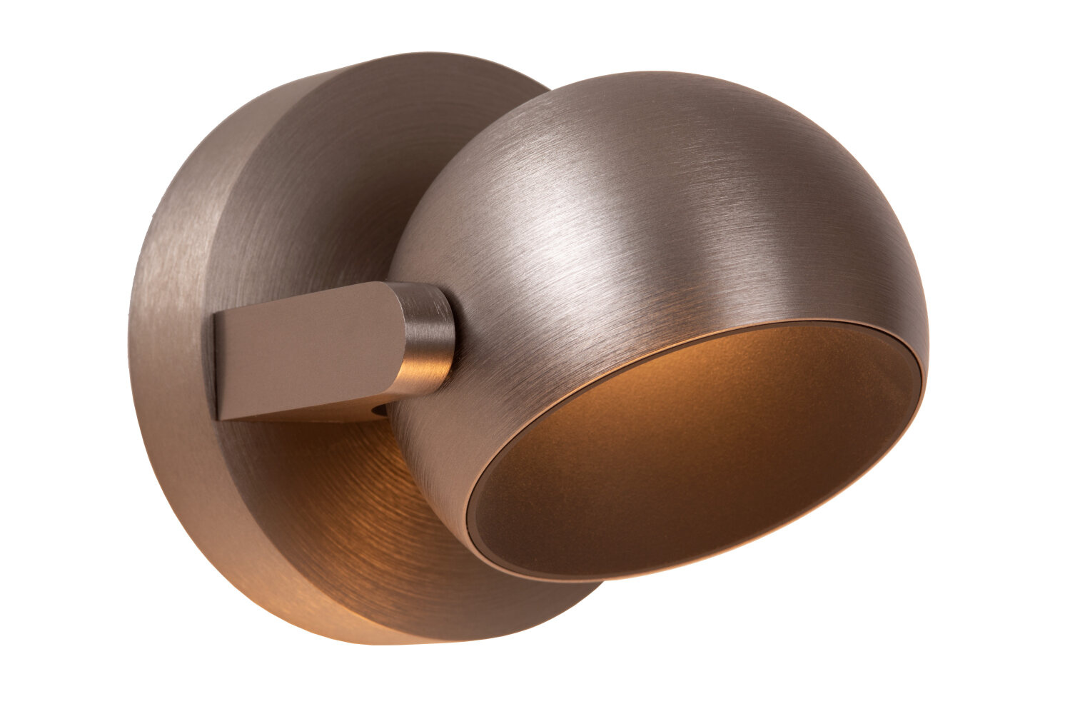Lucide Premium ESFERA - Plafondspot - Ø 11,2 cm - LED Dimb. - 1x11W 2700K - Grijs ijzer