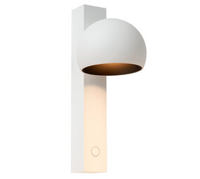 Lucide ESFERA - Wandlamp - LED Dimb. - 1x9W 2700K - Wit | Premium