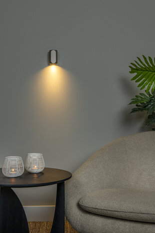 Lucide BRAGA - Wandlamp - 1xGU10 - Koffie | Premium Lucide BRAGA - Wandlamp - 1xGU10 - Koffie | Premium