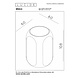 Lucide BRAGA - Wandlamp - 1xGU10 - Koffie | Premium Lucide BRAGA - Wandlamp - 1xGU10 - Koffie | Premium