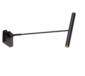 Lucide WYGO - Wandlamp - LED Dimb. - 1x5W 2700K - Zwart Lucide WYGO - Wandlamp - LED Dimb. - 1x5W 2700K - Zwart