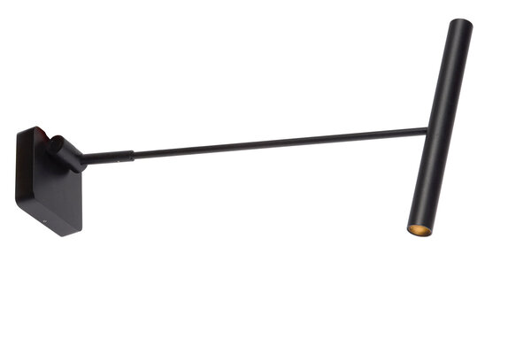 Lucide WYGO - Wandlamp - LED Dimb. - 1x5W 2700K - Zwart Lucide WYGO - Wandlamp - LED Dimb. - 1x5W 2700K - Zwart