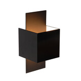 Lucide CUBO - Wandlamp - 1xG9 - Zwart
