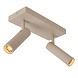 Lucide GRADO - Plafondspot - 2xGU10 (MR11) - Taupe Lucide GRADO - Plafondspot - 2xGU10 (MR11) - Taupe
