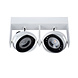 Lucide GRIFFON - Plafondspot - LED Dim to warm - GU10 (ES111) - 2x12W 2200K/3000K - Wit Lucide GRIFFON - Plafondspot - LED Dim to warm - GU10 (ES111) - 2x12W 2200K/3000K - Wit