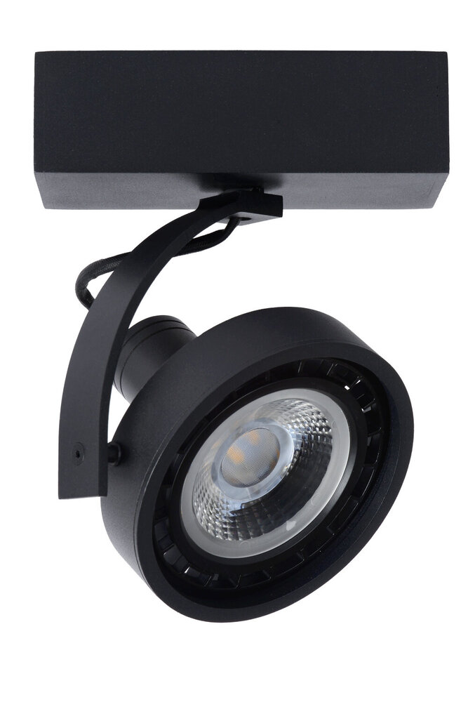 Lucide DORIAN - Plafondspot - Ø 11,7 cm - LED Dim to warm - GU10 (ES111) - 1x12W 2200K/3000K - Zwart Lucide DORIAN - Plafondspot - Ø 11,7 cm - LED Dim to warm - GU10 (ES111) - 1x12W 2200K/3000K - Zwart