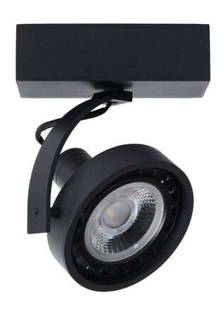 Lucide DORIAN - Plafondspot - Ø 11,7 cm - LED Dim to warm - GU10 (ES111) - 1x12W 2200K/3000K - Zwart Lucide DORIAN - Plafondspot - Ø 11,7 cm - LED Dim to warm - GU10 (ES111) - 1x12W 2200K/3000K - Zwart