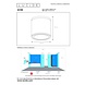 Lucide AVEN - Plafondspot Badkamer - Ø 9 cm - 1xGU10 (MR16) - IP65 - Wit