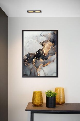 Lucide EMBED - Inbouwspot - 2xGU10 - Zwart Lucide EMBED - Inbouwspot - 2xGU10 - Zwart