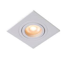 Lucide TUBE - Inbouwspot - 1xGU10 - Wit Lucide TUBE - Inbouwspot - 1xGU10 - Wit
