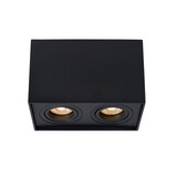 Lucide TUBE - Plafondspot - 2xGU10 - Zwart Lucide TUBE - Plafondspot - 2xGU10 - Zwart