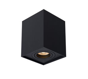 Lucide TUBE - Plafondspot - 1xGU10 - Zwart Lucide TUBE - Plafondspot - 1xGU10 - Zwart