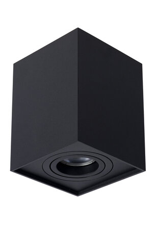 Lucide TUBE - Plafondspot - 1xGU10 - Zwart Lucide TUBE - Plafondspot - 1xGU10 - Zwart