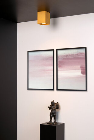 Lucide TUBE - Plafondspot - 1xGU10 - Mat Goud / Messing Lucide TUBE - Plafondspot - 1xGU10 - Mat Goud / Messing