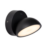 Lucide FINN - Wandlamp Binnen/Buiten - LED - 1x12W 3000K - IP54 - Dag/nacht sensor - Zwart Lucide FINN - Wandlamp Binnen/Buiten - LED - 1x12W 3000K - IP54 - Dag/nacht sensor - Zwart