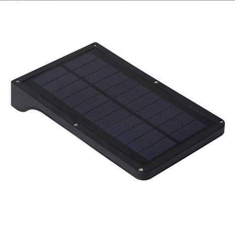 Lucide BASIC - Wandlamp - Zonne-energie - LED - 1x3W 2700K - IP44 - Beweging & dag/nacht sensor - Zwart Lucide BASIC - Wandlamp - Zonne-energie - LED - 1x3W 2700K - IP44 - Beweging & dag/nacht sensor - Zwart