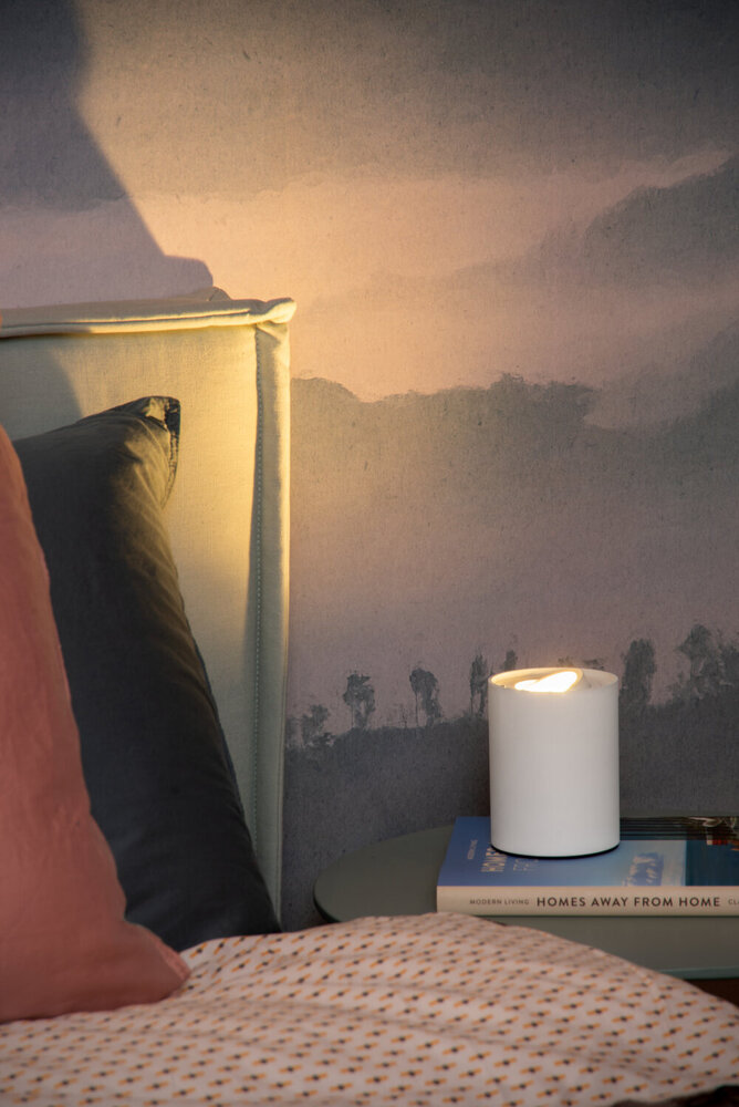 Lucide TUBE - Tafellamp - Ø 9,6 cm - LED 3 StepDim - GU10 - 1x5W 2700K - Wit Lucide TUBE - Tafellamp - Ø 9,6 cm - LED 3 StepDim - GU10 - 1x5W 2700K - Wit