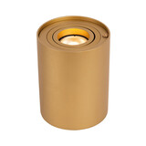 Lucide TUBE - Tafellamp - Ø 9,6 cm - LED 3 StepDim - GU10 - 1x5W 2700K - Mat Goud / Messing Lucide TUBE - Tafellamp - Ø 9,6 cm - LED 3 StepDim - GU10 - 1x5W 2700K - Mat Goud / Messing