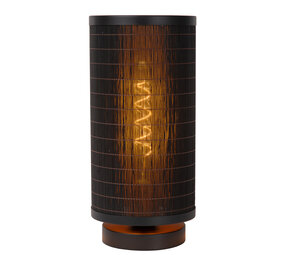 Lucide TAGALOG - Tafellamp - Ø 15 cm - 1xE27 - Zwart Lucide TAGALOG - Tafellamp - Ø 15 cm - 1xE27 - Zwart