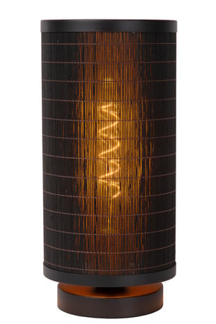 Lucide TAGALOG - Tafellamp - Ø 15 cm - 1xE27 - Zwart Lucide TAGALOG - Tafellamp - Ø 15 cm - 1xE27 - Zwart