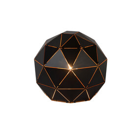 Lucide OTONA - Tafellamp - Ø 25 cm - 1xE27 - Zwart Lucide OTONA - Tafellamp - Ø 25 cm - 1xE27 - Zwart