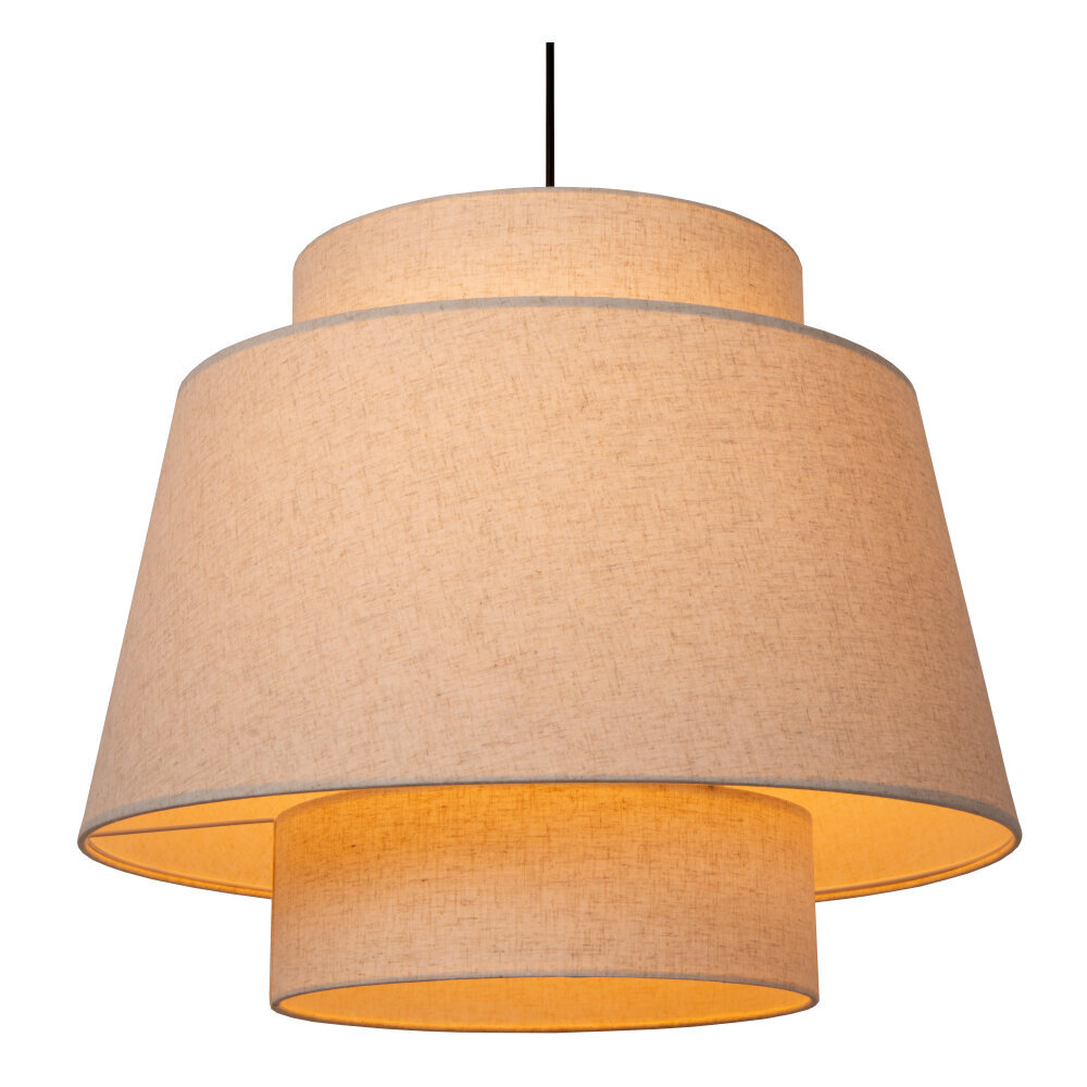 Lucide TRIBUTE - Hanglamp - Ø 60 cm - 1xE27 - Beige Lucide TRIBUTE - Hanglamp - Ø 60 cm - 1xE27 - Beige