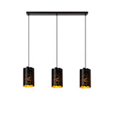 Lucide ALMELO - Hanglamp - 3xE27 - Zwart Lucide ALMELO - Hanglamp - 3xE27 - Zwart