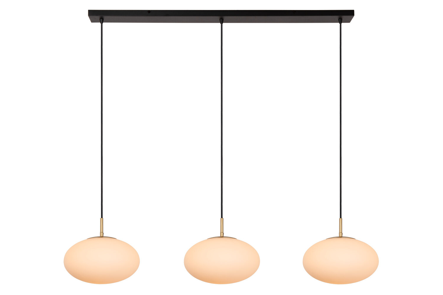 Lucide ELYSEE - Hanglamp - 3xE27 - Opaal