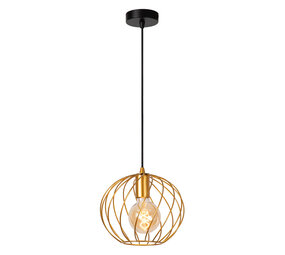Lucide DANZA - Hanglamp - Ø 25 cm - 1xE27 - Mat Goud / Messing Lucide DANZA - Hanglamp - Ø 25 cm - 1xE27 - Mat Goud / Messing
