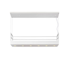 Lucide MIRAVELLE - Hanglamp - 6xGU10 - Wit Lucide MIRAVELLE - Hanglamp - 6xGU10 - Wit