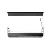 Lucide MIRAVELLE - Hanglamp - 6xGU10 - Zwart Lucide MIRAVELLE - Hanglamp - 6xGU10 - Zwart
