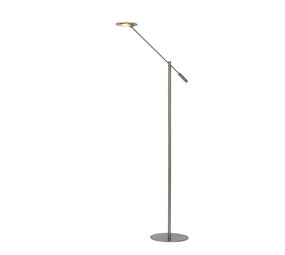 Lucide ANSELMO - Leeslamp - Ø 25 cm - LED Dimb. - 1x9W 3000K - Mat chroom Lucide ANSELMO - Leeslamp - Ø 25 cm - LED Dimb. - 1x9W 3000K - Mat chroom