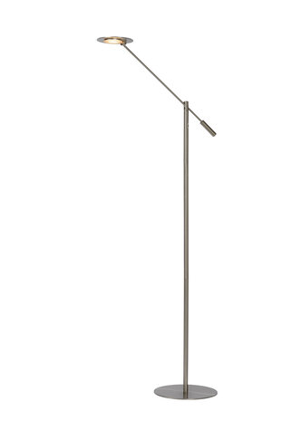 Lucide ANSELMO - Leeslamp - Ø 25 cm - LED Dimb. - 1x9W 3000K - Mat chroom Lucide ANSELMO - Leeslamp - Ø 25 cm - LED Dimb. - 1x9W 3000K - Mat chroom