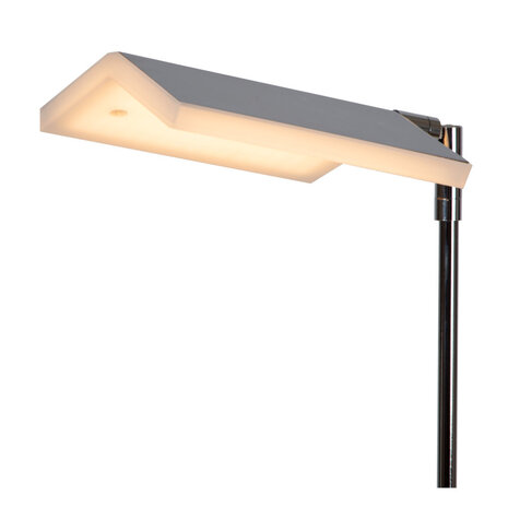 Lucide AARON - Leeslamp - LED Dimb. - CCT - 1x12W 2700K/4000K - Chroom