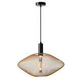 Lucide MESH - Hanglamp - Ø 45 cm - 1xE27 - Mat Goud / Messing Lucide MESH - Hanglamp - Ø 45 cm - 1xE27 - Mat Goud / Messing
