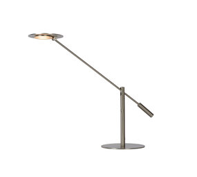 Lucide ANSELMO - Bureaulamp - LED Dimb. - 1x9W 3000K - Mat chroom Lucide ANSELMO - Bureaulamp - LED Dimb. - 1x9W 3000K - Mat chroom