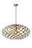 WOLFRAM - Hanglamp - Ø 65 cm - 1xE27 - Mat Goud / Messing WOLFRAM - Hanglamp - Ø 65 cm - 1xE27 - Mat Goud / Messing