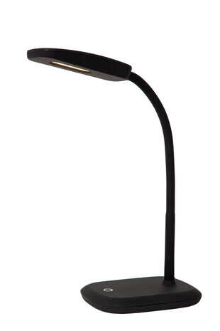 Lucide TESSA - Bureaulamp - LED Dimb. - 1x3,2W 3000K - Zwart Lucide TESSA - Bureaulamp - LED Dimb. - 1x3,2W 3000K - Zwart