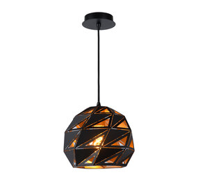 Lucide MALUNGA - Hanglamp - Ø 25 cm - 1xE27 - Zwart Lucide MALUNGA - Hanglamp - Ø 25 cm - 1xE27 - Zwart