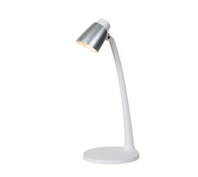 Lucide LUDO - Bureaulamp - LED - 1x4,5W 3000K - Wit Lucide LUDO - Bureaulamp - LED - 1x4,5W 3000K - Wit