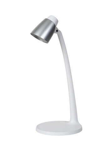 Lucide LUDO - Bureaulamp - LED - 1x4,5W 3000K - Wit Lucide LUDO - Bureaulamp - LED - 1x4,5W 3000K - Wit